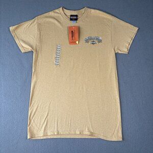 Harley Davidson Shirt Mens Small Yellow 2023 Orlando Florida USA Bikers Moto NWT
